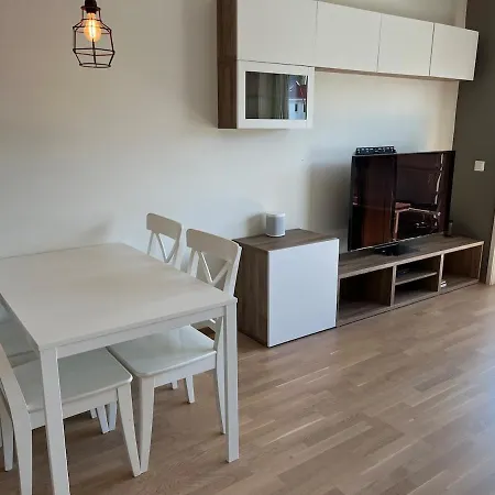 In Modern Complex Near Old Apartment *